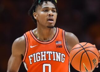 Former Illinois star Terence Shannon Jr. faces felony rape charges