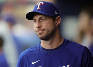 Rangers transfer Max Scherzer to 60-day injured list