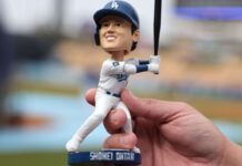 Dodgers’ first Ohtani bobblehead giveaway creates ‘a stir’