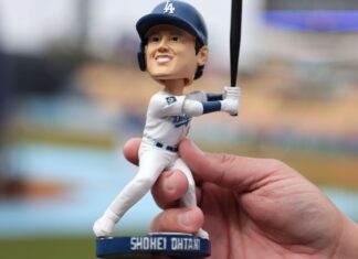 Dodgers’ first Ohtani bobblehead giveaway creates ‘a stir’
