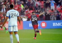 Toronto rides Bernardeschi’s hat trick to 5-1 romp over Montreal
