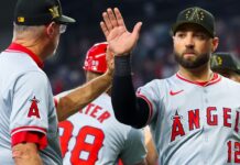 Kevin Pillar records 1,000th career hit in Angels’ victory