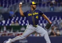 Brewers RHP Joe Ross (back strain) placed on injured list