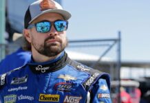 Ricky Stenhouse Jr. has been fined by NASCAR for fighting Kyle Busch