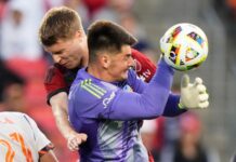 Stoppage-time goal lifts high-flying FC Cincinnati past Toronto FC 4-3 in wild game