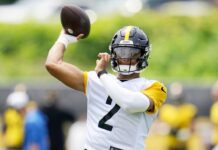 Justin Fields laughs off kick return idea: ‘Not here to do that’