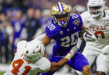 University of Washington football player arrested, charged with raping 2 women