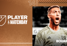 LAFC’s Denis Bouanga named Player of the Matchday