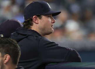 Yankees’ Gerrit Cole fans 10 in 4⅓ innings in 3rd rehab start