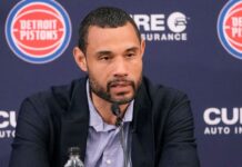 Pistons introduce Trajan Langdon, ready for ‘fresh start’
