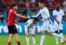 Georgia’s Kvaratskhelia stuns ‘boyhood idol’ Ronaldo
