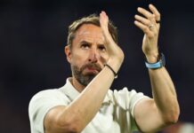 England families hit by beer cups aimed at Gareth Southgate