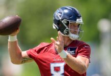 Titans QB Will Levis tweaks mechanics to be more efficient