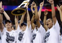 Schools with the most DI women’s basketball national championships