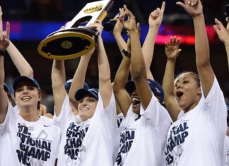 Schools with the most DI women’s basketball national championships