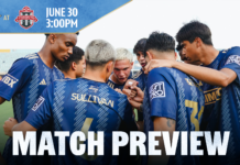 Union II hit the road to take on Toronto FC II on Sunday afternoon