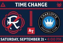SCHEDULE UPDATE | Kickoff for September 21 match at Charlotte FC moved to 4:00 p.m.