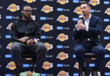 Lakers introduce Bronny James, say he ‘earned’ way onto team