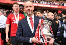 Man United extend manager Erik ten Hag’s contract until 2026