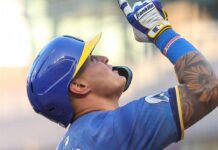 Jose Miranda sets Twins record with 10th consecutive hit