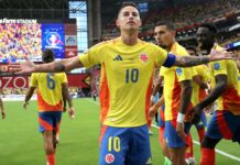 Colombia’s James Rodriguez inspirational as ever in Copa América