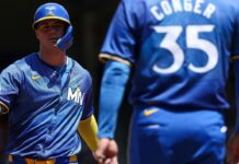 Twins’ Jose Miranda ties MLB record with 12th straight hit