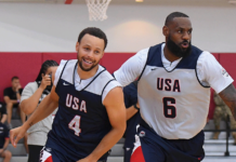 Basketball spinning challenge stymies Curry, Lebron, others on Team USA