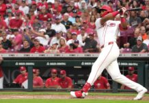 Cincinnati Reds prospect Rece Hinds homers in MLB debut