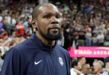 Kevin Durant again sits Team USA practice; Kerr unconcerned