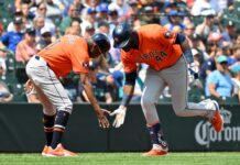 Astros DH Yordan Alvarez hits for cycle in loss to Mariners