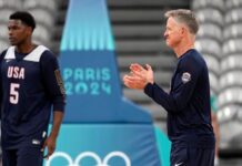 Steve Kerr – Team USA must raise intensity for Paris Olympics