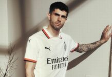 Pulisic unveils AC Milan’s classy cricket-inspired away kit