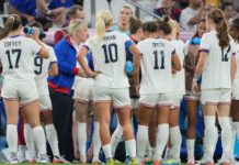 USWNT clinches Olympic quarterfinals with ‘devastating’ attack