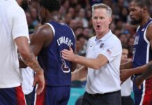 Steve Kerr pushes ‘appropriate fear’ with U.S. Olympic team
