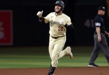 Diamondbacks’ Eugenio Suárez hits 3 HRs in 17-0 win vs. Nationals