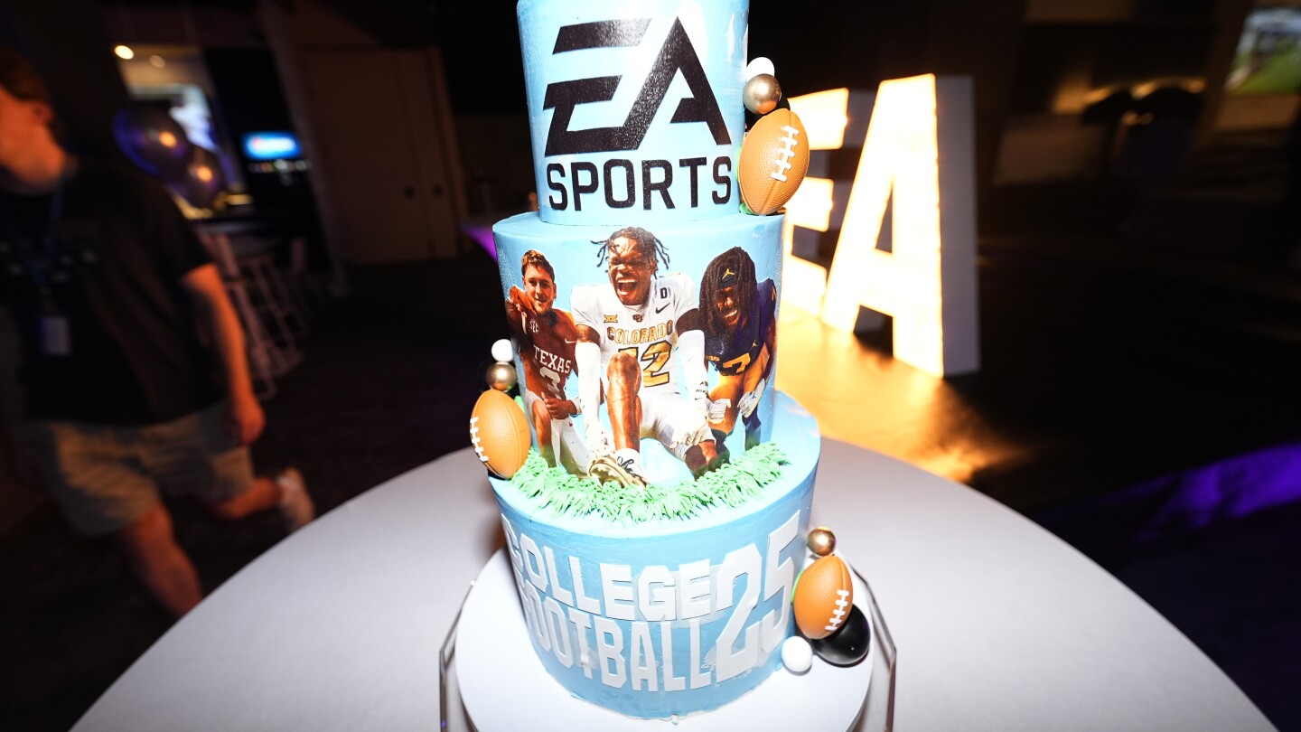 EA Sports College Football 25 hits the market