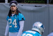 Panthers say RB Jonathon Brooks (knee) won’t play in preseason