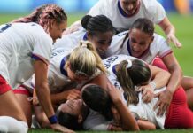 Olympics: USA beats Germany to reach women’s soccer final