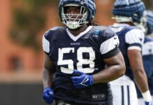 Cowboys DT Mazi Smith back at practice after allergic reaction