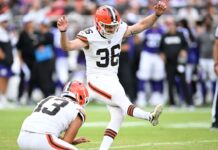 Sources – Browns trade kicker Cade York to Commanders