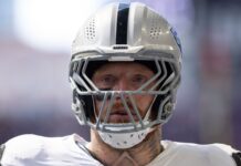 Raiders DE Crosby has no other setting besides max