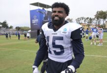 Cowboys keeping Ezekiel Elliott fresh for RB committee role