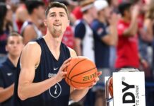 Steele venters tore Achilles, to miss another Gonzaga season