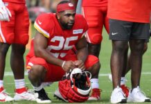 Chiefs’ Clyde Edwards-Helaire on NFI list, out at least 4 games