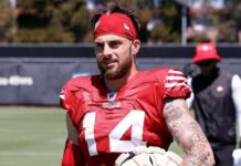 Ricky Pearsall already back taking in 49ers practice days after shooting