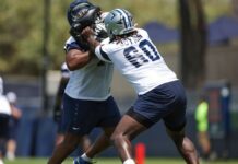 Will Cowboys start four rookies Sunday against the Browns?