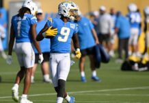 Chargers activate WR DJ Chark Jr. from injured reserve