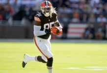 Browns rule out TE David Njoku, starting OTs against Raiders