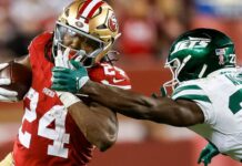 Jordan Mason stars as San Francisco 49ers open with MNF win
