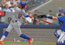 Francisco Lindor’s HR ends Jays’ no-hit bid in 9th as Mets rally